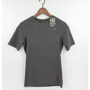 Tommie Copper Shoulder Support Shirt Mens Medium Gray Ergonomic Compression